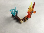 lego chima 391504, ogień kontra lód
