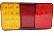 Lampa tylna LED 12/24V komplet 2 sztuki