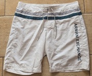 Spodenki sportowe na siłownię rower basen plażę do pływania ARMANI EX M.