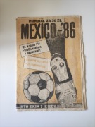 Informator Mundial Mexico 86 PRL Piłka Nożna 