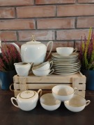 Komplet porcelanowy sygnowany Bavaria Entwurf Prof Kert. Vintage Piękna