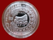 10 zł. 150 l. Bankowości Spółdzielczej 2012 - srebro