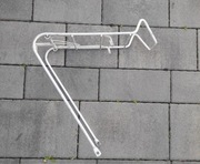 Bagażnik rowerowy stalowy 28” biały