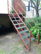 Schody stalowe wewn i zewn.