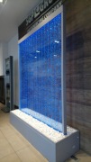 Ściana wodna typu bubble wall o wym. 150x210cm wys
