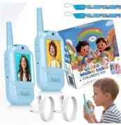 KRÓTKOFALÓWKA Z KAMERA VIDEO WALKI TALKI  zabawka dla dzieci 