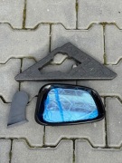 Lusterko lewe BMW G20. Wkład, obudowa, zaślepka, wygłuszenie.
