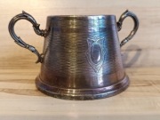 SREBRZONA CUKIERNICA Z KARTUSZEM GILOSZ WMF KOHLER WIEDEŃ