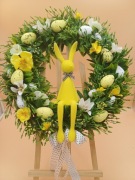 Wianek na drzwi wielkanocny 