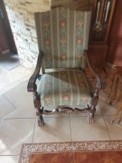 Fotel tron antyczny 