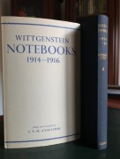Wittgenstein: Notebooks 1914 - 1916 Pierwsze Wydanie: Blackwell Oxford 1961