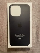 Etui/Plecki silikonowe MagSafe iPhone 16 Pro Max czarny