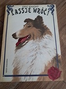książka z 1979r "lassie wróć" Erica Knighta stan bdb-