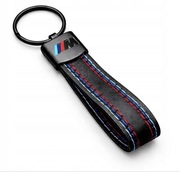 Brelok smyczka zawieszka BMW M skórzany metalowy do kluczy solidny premium