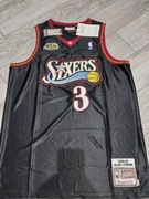 Nowa koszulka NBA Allen Iverson #3 Philadelphia 76ers finał sezonu 00/01