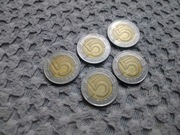 Monety 5zł 1994r 5 szt 