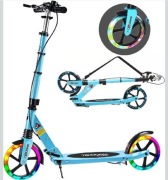 TENBOOM Hulajnoga dla dzieci dorosłych 2 hamulce koła 200 mm