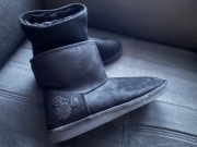 Czarne zimowce a la UGG Even&odd 40