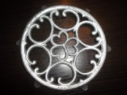 Stara podstawka żeliwna -poniemiecka fi-18 cm