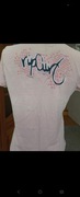 Różowy t-shirt bluzka rozmiar M