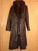 Płaszcz skóra, skórzany 40  42   44 ocieplany 