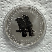 2006 Australia 1$ KOOKABURRA 1 oz. Srebro Ag .999