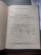 Pomiar mocy silników spalinowych - Pietrzkiewicz