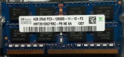 RAM DDR3 SO-DIMM SK hynix o pojemności 4 GB 1600 MHz