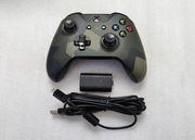Pad Xbox One Series S X Armed Forces 2 Green Camo IDEAŁ +Play&Charge Kit