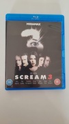 Krzyk 3 Scream 3 blu-ray stan idealny