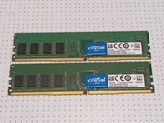 Crucial DDR4 2x4GB 2400MHz UDIMM – zestaw 8GB