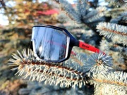 Okulary sportowe fotochromowe UV Unisex czerwone /#21