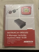 Horsch E-manager MIDI 10.09 instrukcja po polsku
