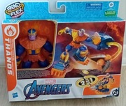 Bend and Flex-Marvel Avengers,zestaw: figurka do wyginania Thanos+akcesoria