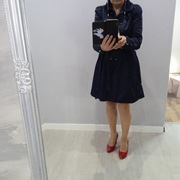 55% bawełny 45%poliester Elegancki płaszcz r M 