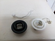 OPRAWA HALOGENOWA RUCHOMA BIAŁA-CZARNA