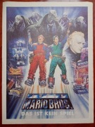 [Do gier na konsole] gazeta SUPER MARIO BROS The Movie film kinowy Nintendo