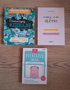 Pakiet 3 książek - Czas na języki, Pieniądze dla pań, Dziewczyny kodują
