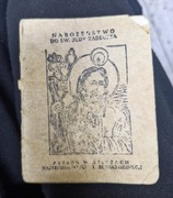 Modlitewnik Nabożeństwo do św. Judy Tadeusza Kraków 1949 starodruk