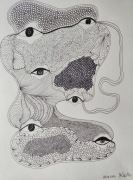 Obraz "okobut" ręcznie wykonany