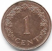 Malta 1 cent 1975