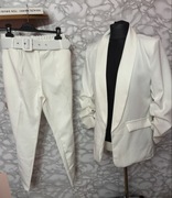 Garnitur damski biały biust 100 uniwersalny