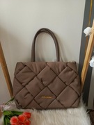 Brązowa torebka damska pakowna 