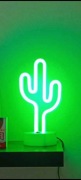 Lamka neon kaktus