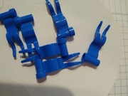 LEGO 4495a4x1 flaga niebieska Nowa  5 sztuk