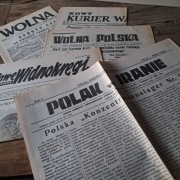 Czasopismo  Gazeta Wojenna + plakaty -   REPRINT -  5x komplet  
