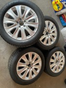 Mercedes S-klasa W222 felgi z oponami zimowymi 