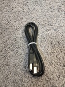 Kabel USB A-B 1,8 metra czarny