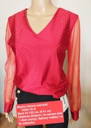 Przepiękna bluzka czerwona b