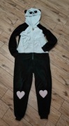 Cropp kigurami panda onesie pajac przebranie 158/164 od XS do m piżama